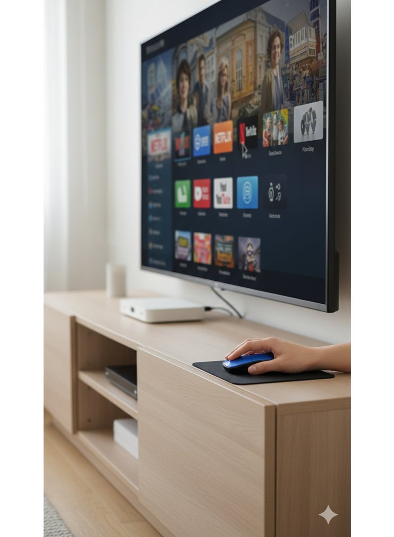 PRITECH 2.4G Universal Wireless Optical Mouse with USB Receiver – High-Precision Portable Mouse for Laptop, Computer, and Smart TV – Ergonomic Design for Home & Office - Image 4